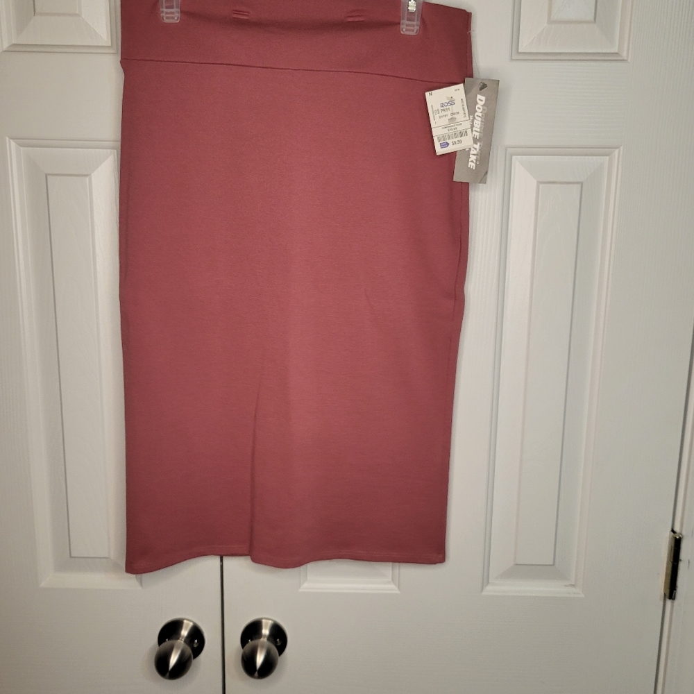 Peach pencil skirt size medium